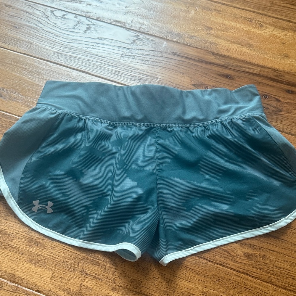 Under Armour Women's Teal Athletic Shorts